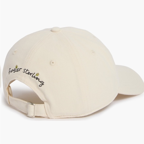 NEW frasier sterling beaded olives hat in cream - Picture 2 of 3